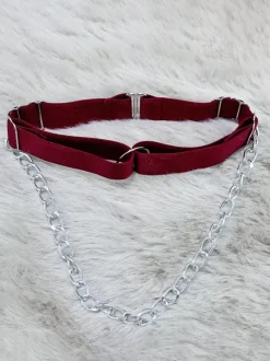 Ensembles de corsets et pantalons bordeaux en polyester dos nu à lacets ensembles de lingerie sexy d'intérieur