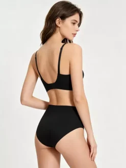 Ensemble soutien-gorge et culotte abricot clair (2 pièces)