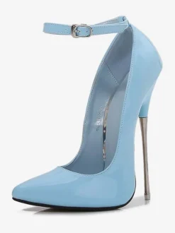 Escarpins en cuir PU à talons hauts sexy pour femmes