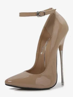 Escarpins en cuir PU à talons hauts sexy pour femmes