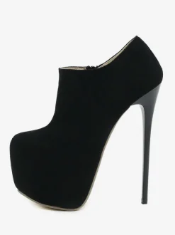 Escarpins sexy à talons hauts et talons aiguilles en micro-daim pour femmes