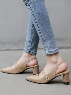 Escarpins à talons bas et bout pointu Escarpins à talons hauts Chaussures pour femmes