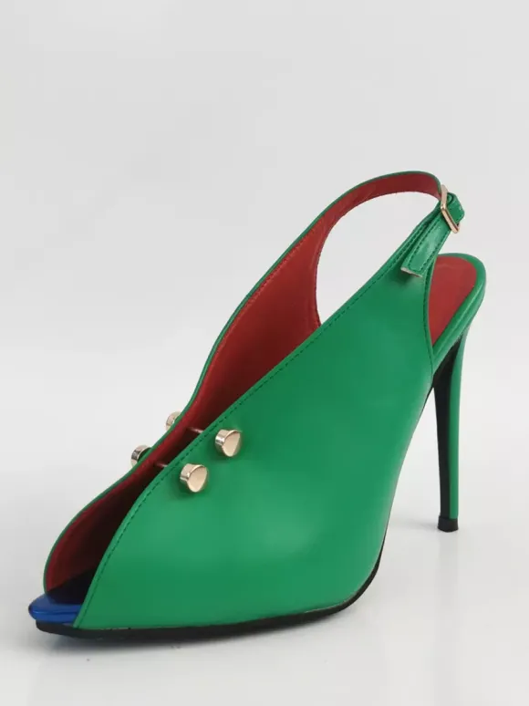 Escarpins à talons hauts et bout ouvert escarpins à bride arrière et talon haut