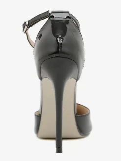 Escarpins à talons hauts pour femmes grande taille talon aiguille cuir PU