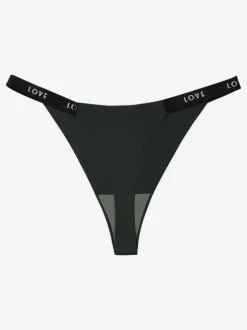 Femmes Sexy Culotte Violet Foncée Imprimer Sous-Vêtements