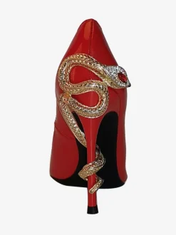 Femme Talons Hauts Talon Stiletto Escarpins Cuir PU