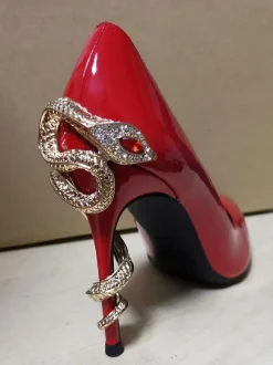 Femme Talons Hauts Talon Stiletto Escarpins Cuir PU