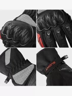 Gants En Polyester Hommes Vélo Escalade Gants De Randonnée Écran Tactile