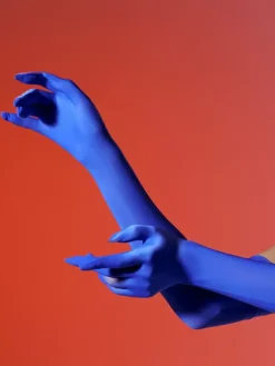 Gants blancs ultra-fins pour femmes gants soyeux et sexy