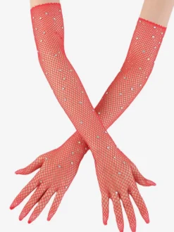 Gants Longs Pour Femmes Strass