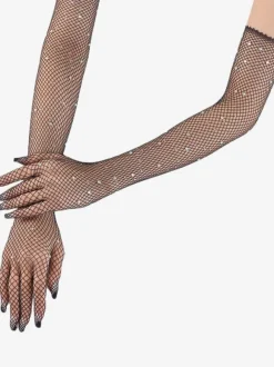 Gants Longs Pour Femmes Strass