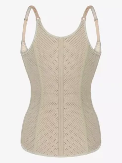 Gilet moulant en latex avec 12 os en acier pour sculpter le corps ceinture abdominale corset