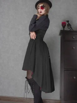 Gothic Lolita Jupe Corset Jumper Farron Alliance Lolita JSK Déguisements Halloween