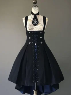Gothic Lolita Jupe Corset Jumper Farron Alliance Lolita JSK Déguisements Halloween