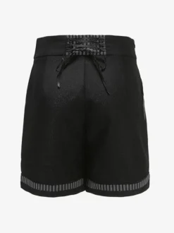 Gothique Pantalon Lolita Bloomers Short Lolita Droit Noir