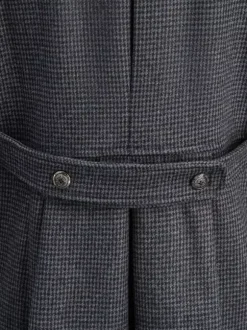 Gris vintage manteau croisé aristocrate holmes costumes rétro pour homme Déguisements Halloween