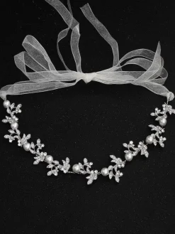 Guirlande de mariée couronne mariage argent