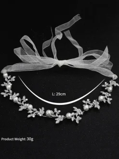 Guirlande de mariée couronne mariage argent