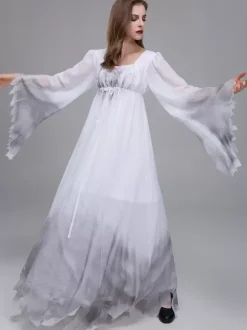 Halloween Costume de zombie d'horreur costume de fantôme d'halloween costume de fantôme féminin costume de mariée vampire costume d'halloween