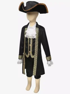Halloween Costumes d'Halloween pour enfants Pirates des Caraïbes Ensemble Costumes de Cosplay