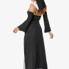 Halloween Déguisement De Nonne Costume Noire Halloween Vampire