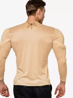 Halloween adulte muscle porter un T-shirt homme musclé