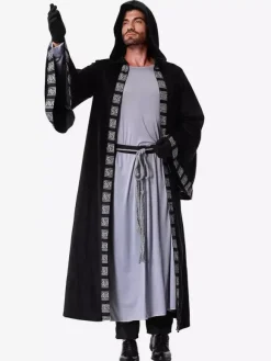 Halloween Carnaval Costume Vampire Sorcier Mascarade Adultes Performance Halloween