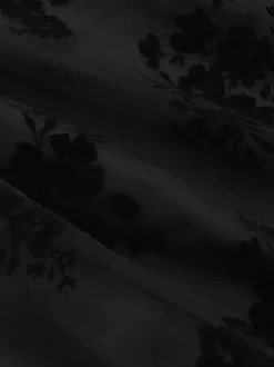 Halloween Vêtements gothiques pour femmes n艙uds plissés noirs volants tunique gothique en polyester costumes rétro
