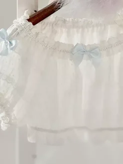 Haut beige clair à manches courtes en polyester