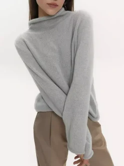 Hauts en tricot transparents à manches longues pour femmes 2026