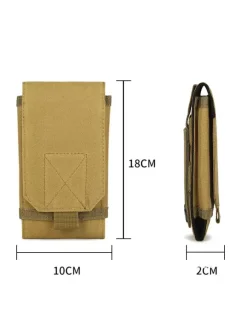 Homme Sac Khaki Nylon Taille Sac