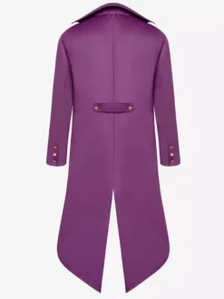 Homme veste victorienne médiévale Costume Vintage Cosplay Renaissance Déguisement Halloween manteaux