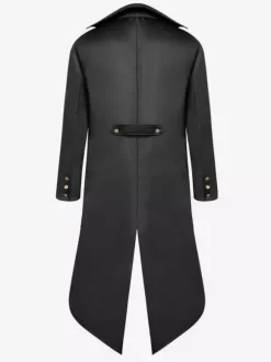 Homme veste victorienne médiévale Costume Vintage Cosplay Renaissance Déguisement Halloween manteaux