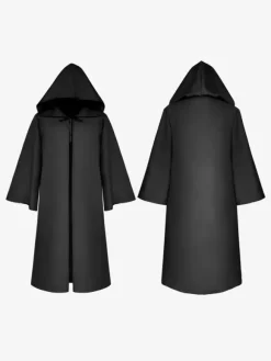 Hommes Ponchos de Noël Bourgogne Cape Polyester Noël Halloween Vacances Costumes