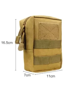 Homme Sac Sac à dos Nylon Khaki