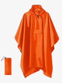 Imperméable à capuche randonné Accessoires Homme Polyester Bleu Foncé