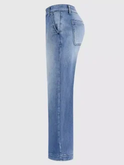 Jean clair taille haute court