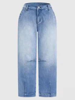 Jean clair taille haute court