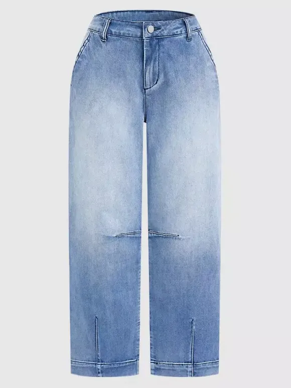 Jean clair taille haute court