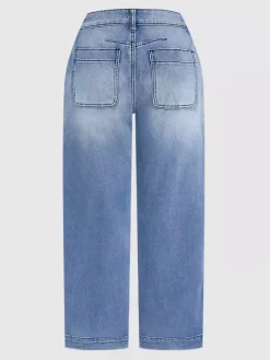 Jean clair taille haute court