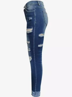 Jeans pour femmes bas de jeans style streetwear décontracté et charmant