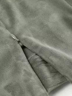 Jupe longue sirène moulante taille haute en faux daim extensible
