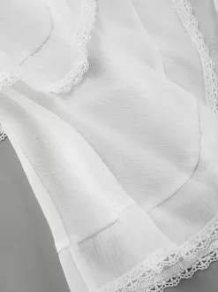 Jupes blanches taille haute élégantes mini pour femmes