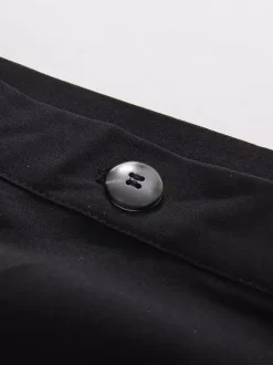 Jupes kaki élégantes vêtements de printemps bas longs pour femmes