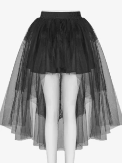 Jupe Steampunk Lolita Jupes Lolita noires à plusieurs niveaux