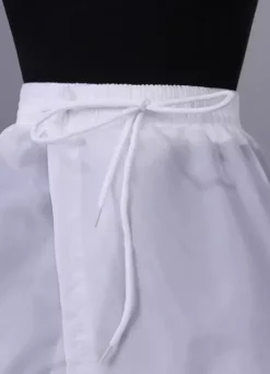 Jupon de mariage blanc huit couches en voile de tulle