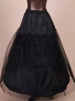Jupons Gothiques Lolita Couches Jupe Noire Femme
