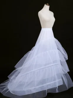 Jupons Lolita Classiques Gothique Sous-Jupe Couches Blanche Femme