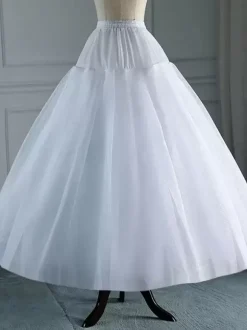 Jupons Lolita en polyester jupe Lolita blanche à plusieurs niveaux