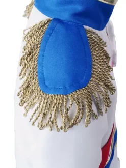 Kids Halloween Costumes 2 pièces Ensemble bleu Polyester Kids Prince Costume complet Ensemble complet